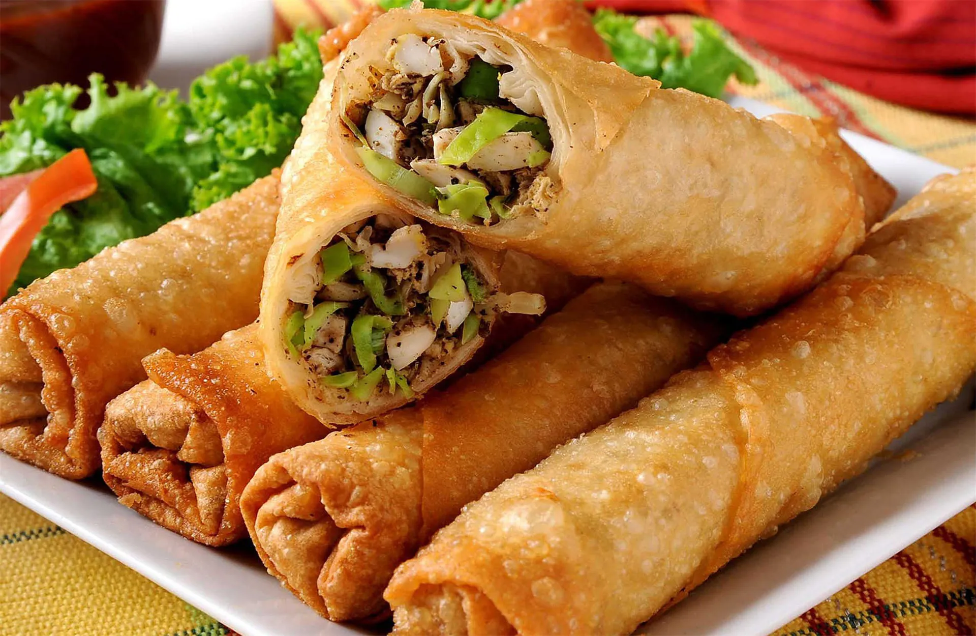 Spring Roll at Asian Taste, Chinese Restaurant in Rincon
